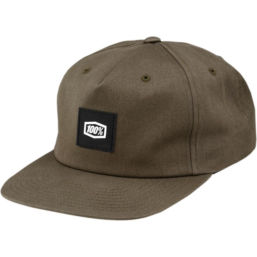 100% Lincoln Snapback Hat - Brindle