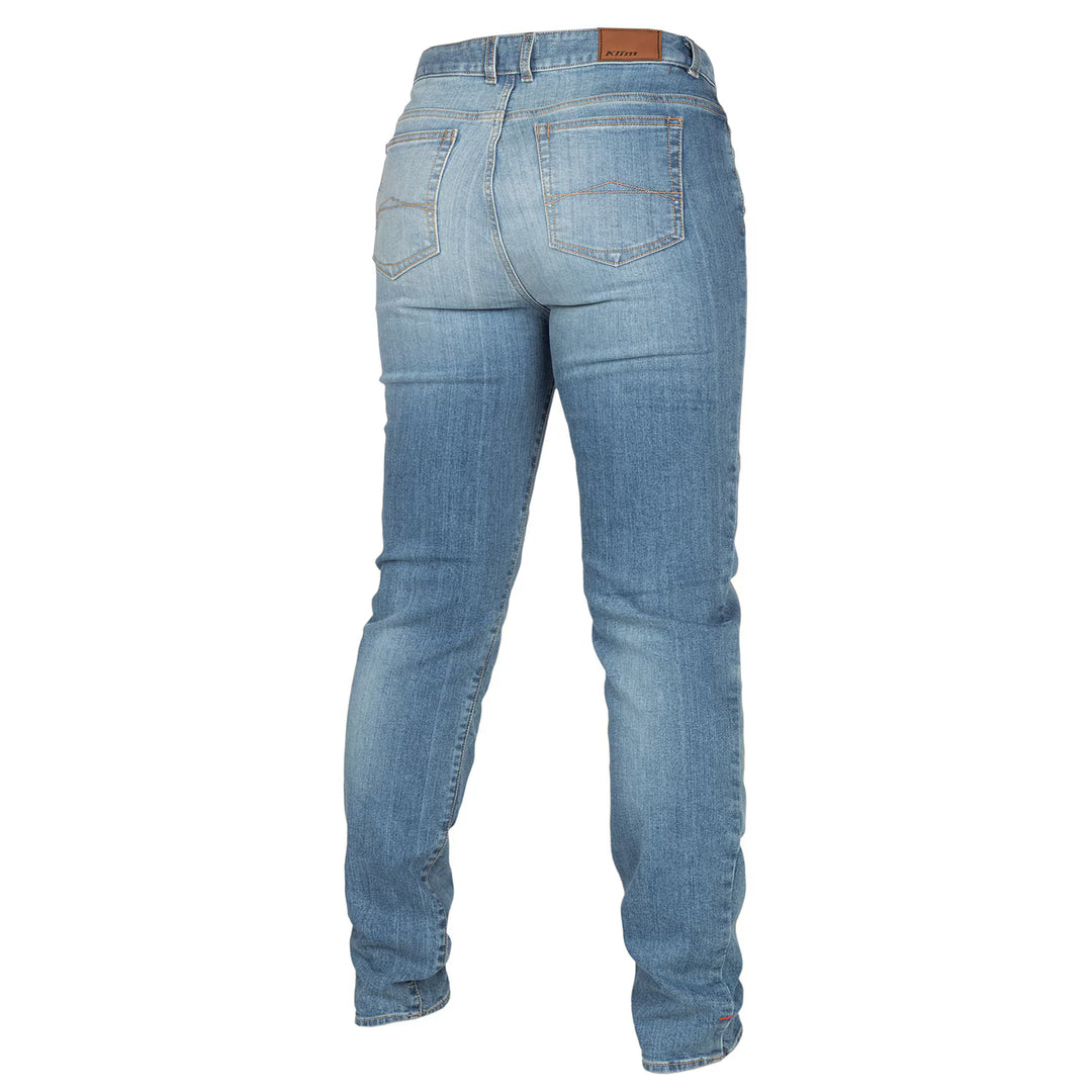 KLIM BETTY TAPERED STRETCH JEAN - ICE BLUE