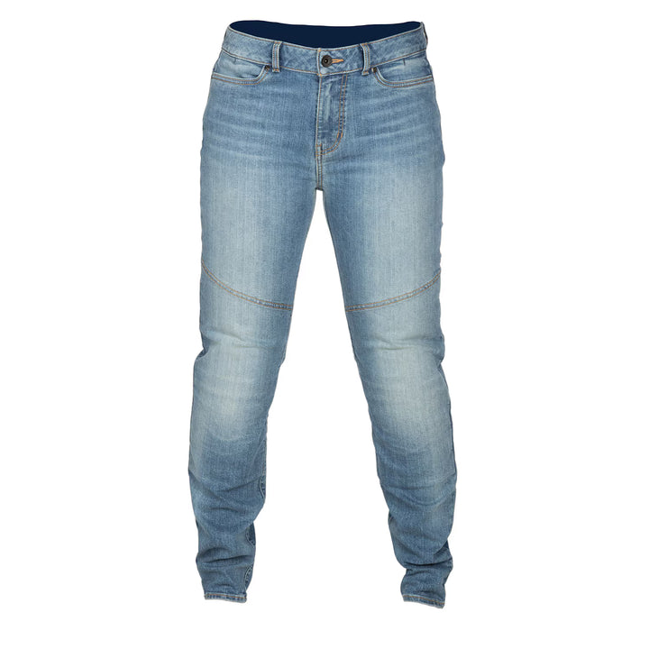 KLIM BETTY TAPERED STRETCH JEAN - ICE BLUE