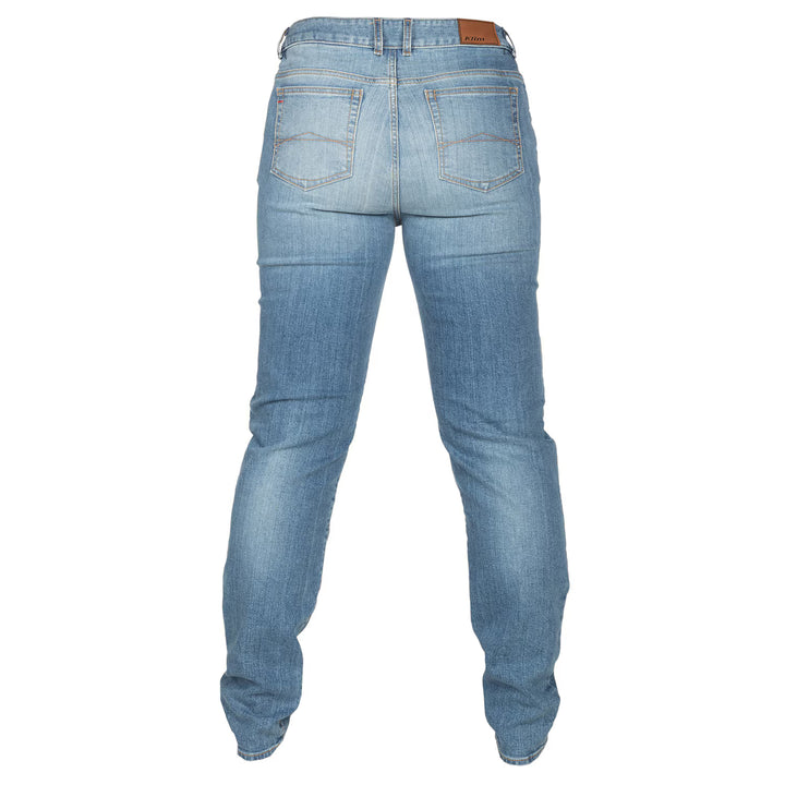 KLIM BETTY TAPERED STRETCH JEAN - ICE BLUE