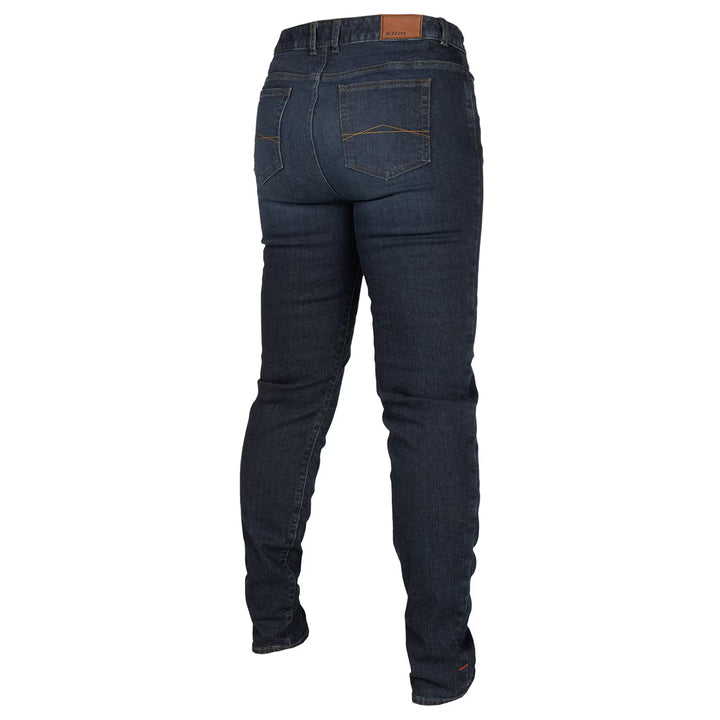 KLIM BETTY TAPERED STRETCH JEAN - INDIGO