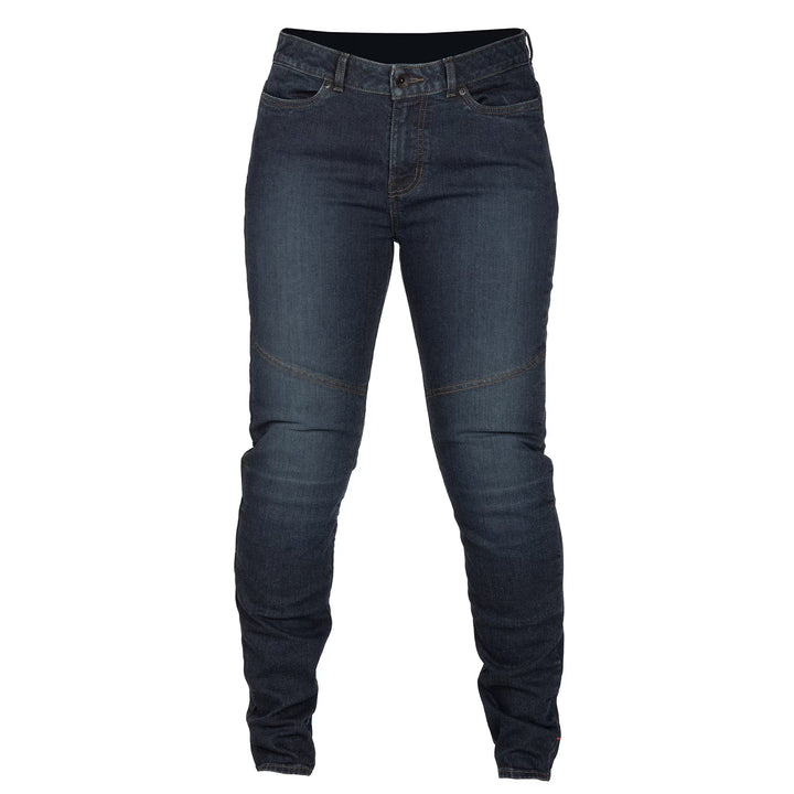 KLIM BETTY TAPERED STRETCH JEAN - INDIGO