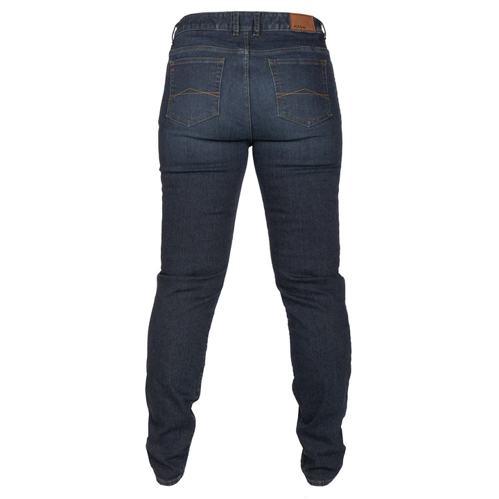 KLIM BETTY TAPERED STRETCH JEAN - INDIGO