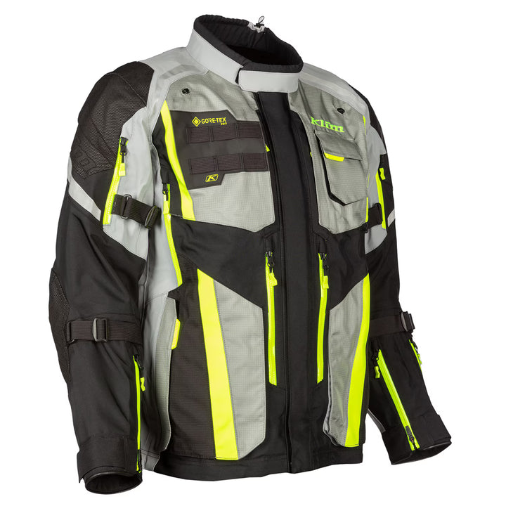 KLIM Badlands Pro Jacket - PETROL - STRIKE ORANGE