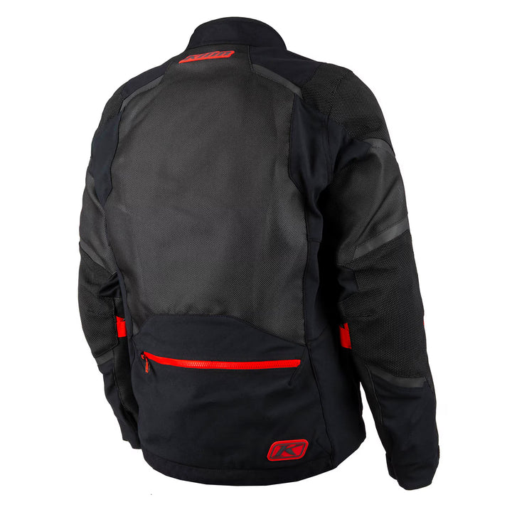 KLIM Baja S4 Jacket - Black - Fiery Red