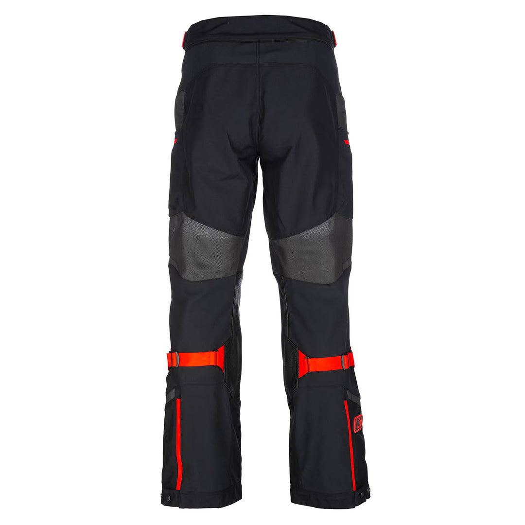 KLIM Baja S4 Pant - Black - Fiery Red