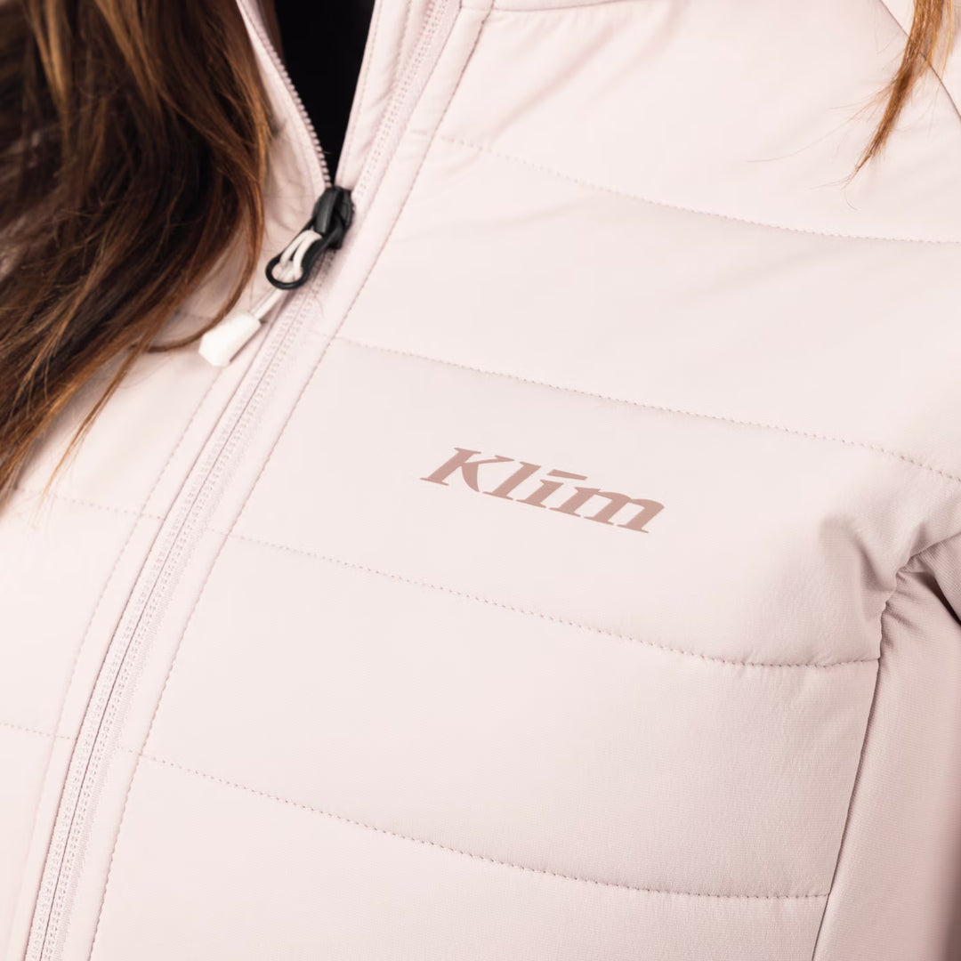 KLIM WAVERLY STRETCH INSULATED HOODED JACKET - BURNISHED LILAC