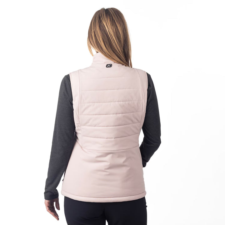 KLIM WAVERLY STRETCH INSULATED VEST - BURNISHED LILAC