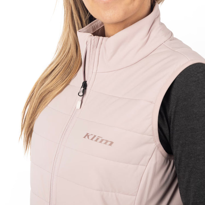 KLIM WAVERLY STRETCH INSULATED VEST - BURNISHED LILAC