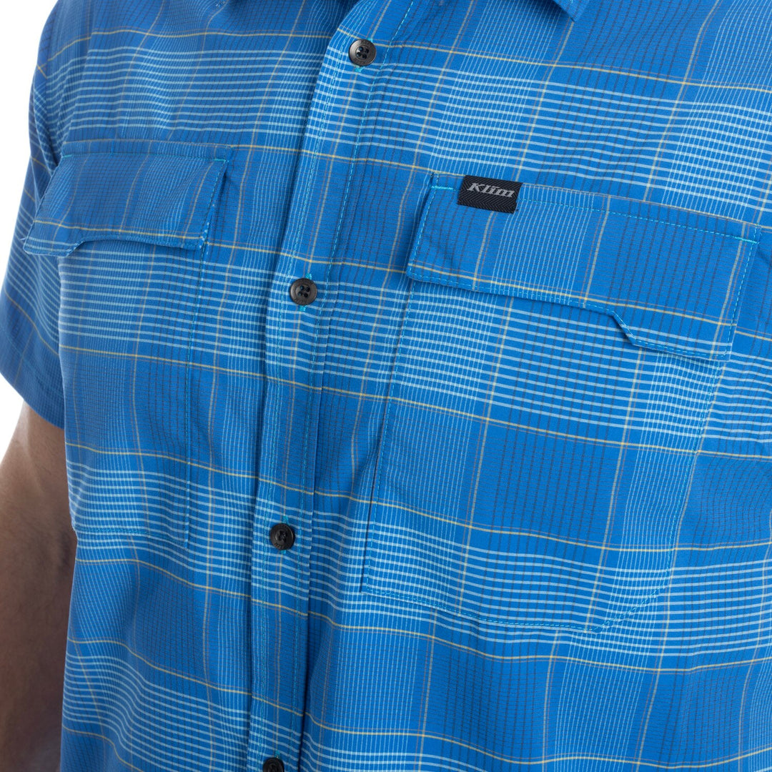 KLIM TAGGART STRETCH SHIRT - BLUE DANUBE - DRESS BLUES