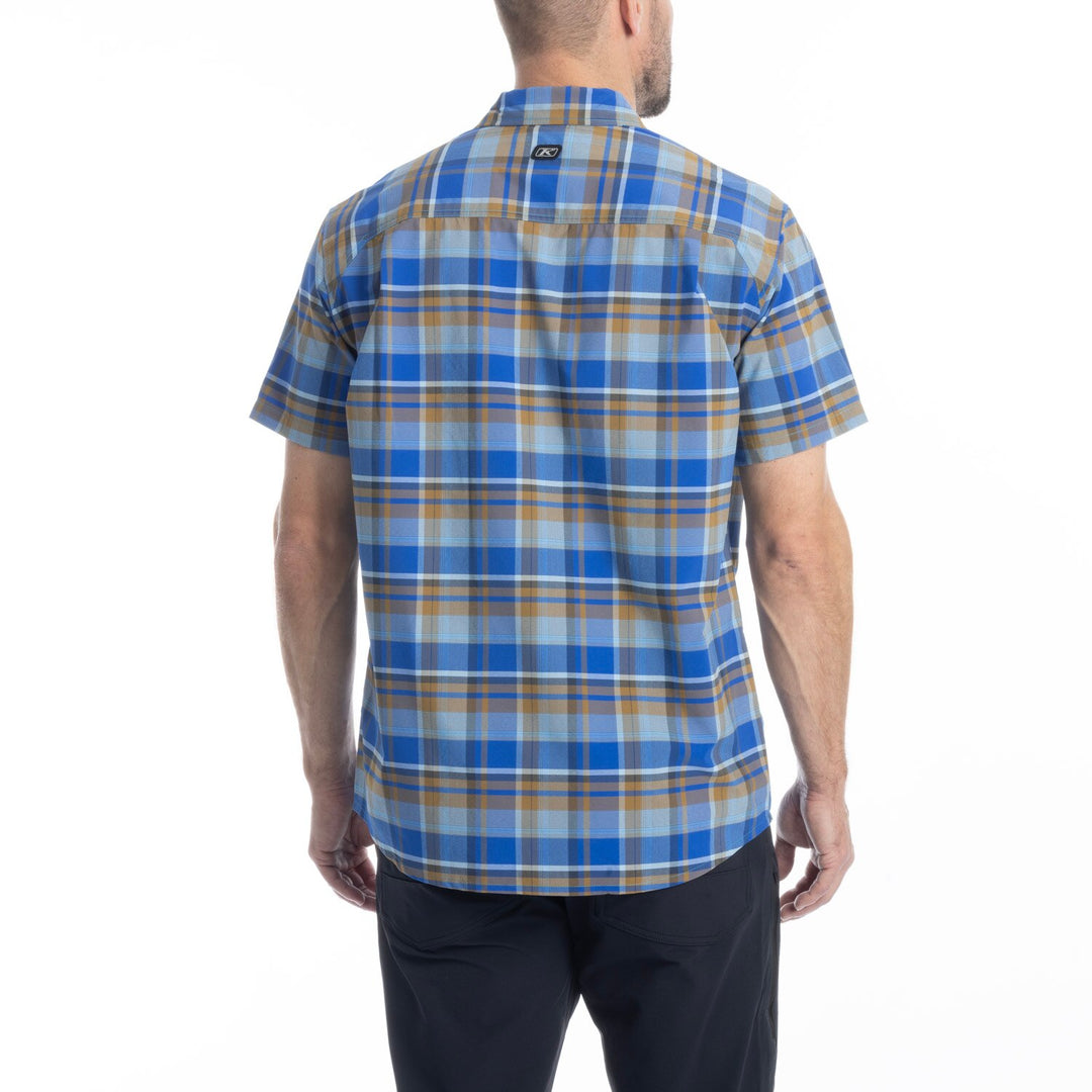 KLIM PANTOLL STRETCH SHIRT - DRESS BLUES - BLUE DANUBE