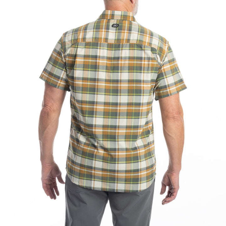 KLIM PANTOLL STRETCH SHIRT - MOONSTRUCK - BRONZE GREEN