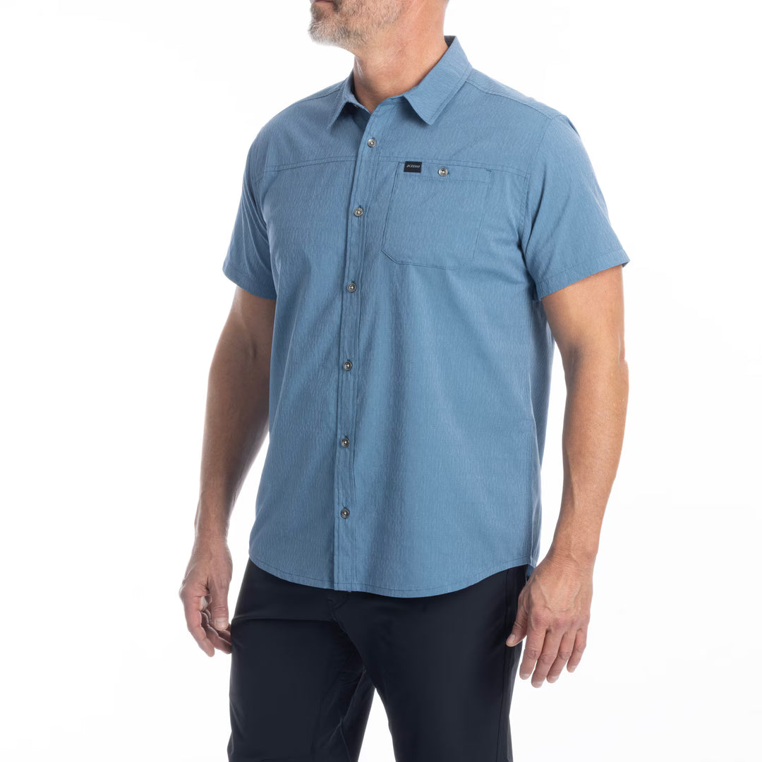 KLIM OXBOW SHIRT - BLUE FUSION