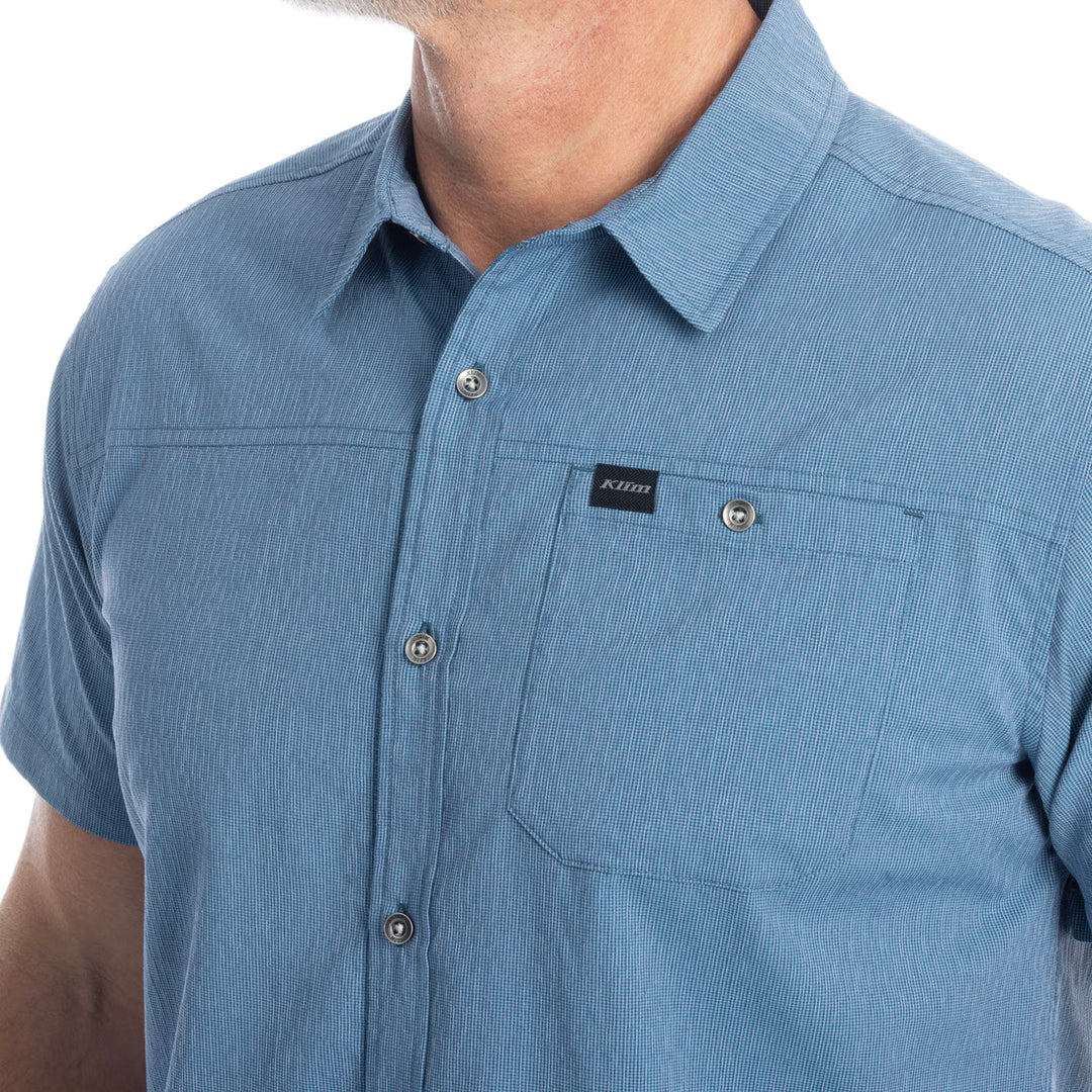 KLIM OXBOW SHIRT - BLUE FUSION