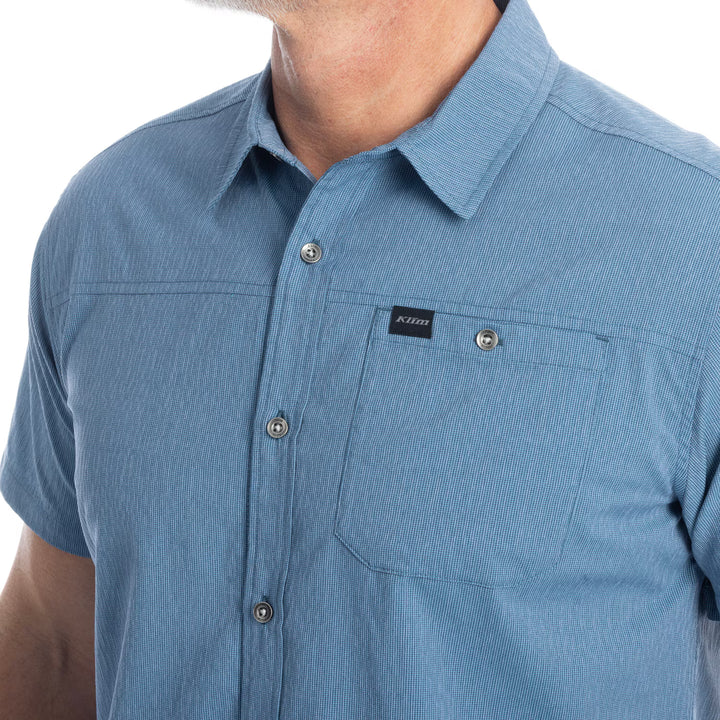 KLIM OXBOW SHIRT - BLUE FUSION