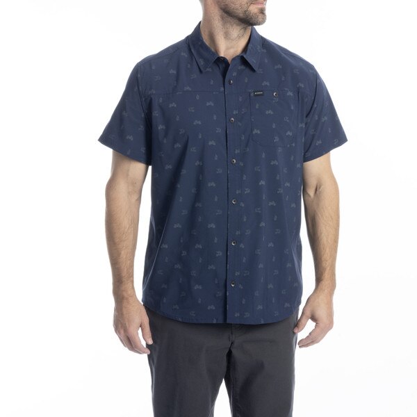 KLIM RAMBLER STRETCH SHIRT - DRESS BLUES