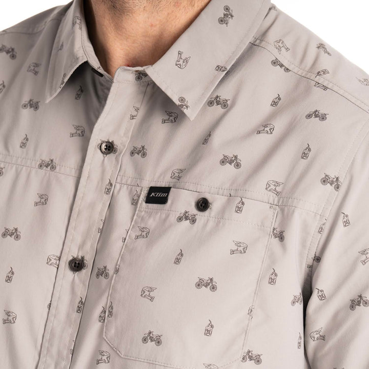 KLIM RAMBLER STRETCH SHIRT - MONUMENT