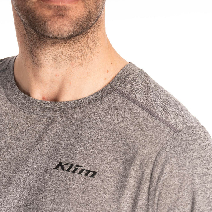 KLIM STATIC PEAK SHIRT - HEATHERED GRAY