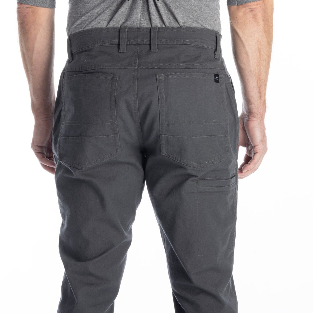 KLIM UTILITY STRETCH CANVAS PANT - ASPHALT