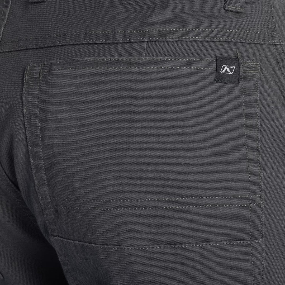 KLIM UTILITY STRETCH CANVAS PANT - ASPHALT