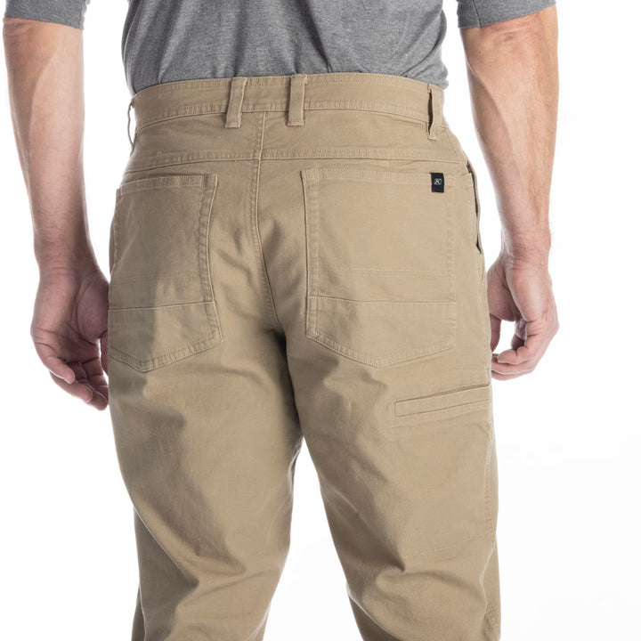 KLIM UTILITY STRETCH CANVAS PANT - LEAD GRAY