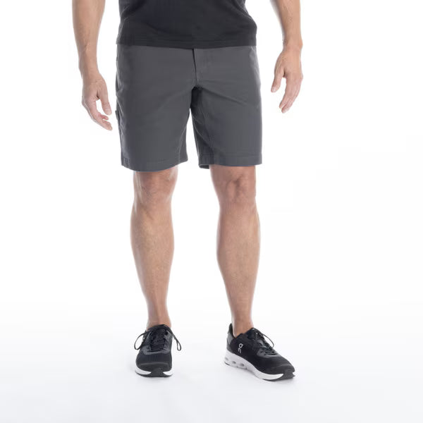 KLIM UTILITY STRETCH CANVAS SHORT - ASPHALT