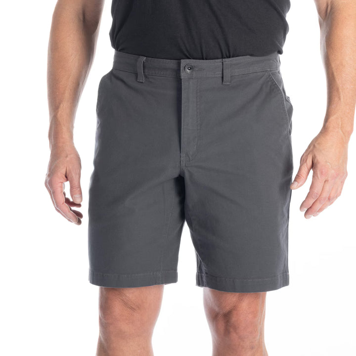 KLIM UTILITY STRETCH CANVAS SHORT - ASPHALT