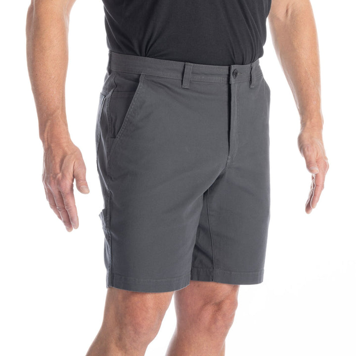 KLIM UTILITY STRETCH CANVAS SHORT - ASPHALT