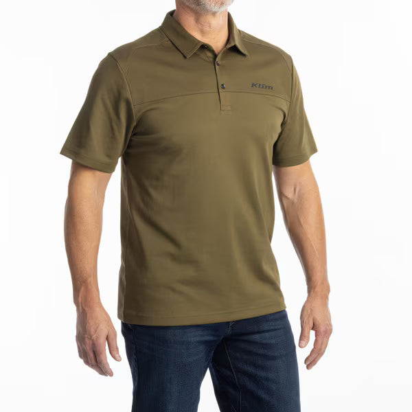 KLIM ATLAS POLO - DARK OLIVE