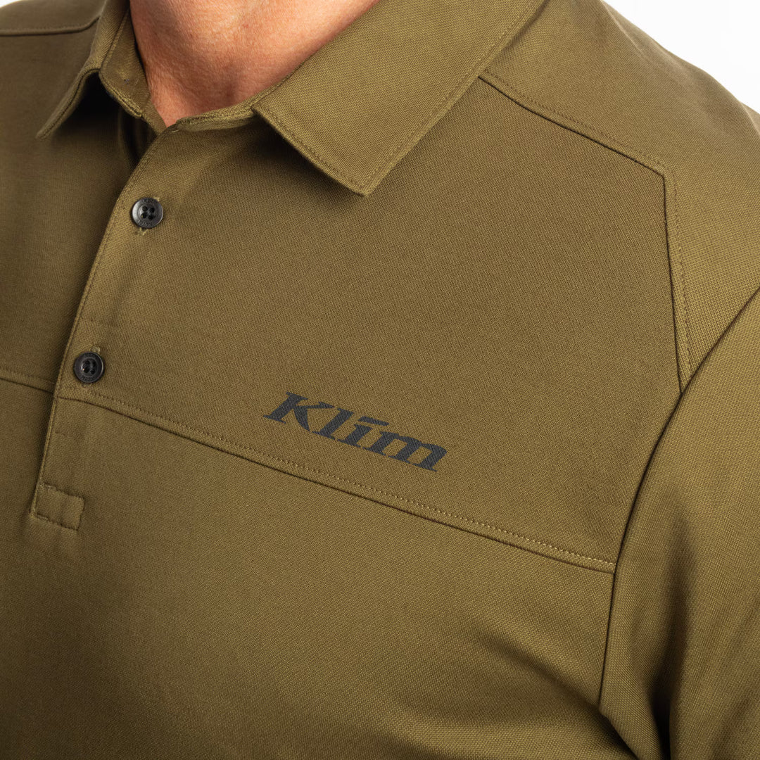 KLIM ATLAS POLO - DARK OLIVE