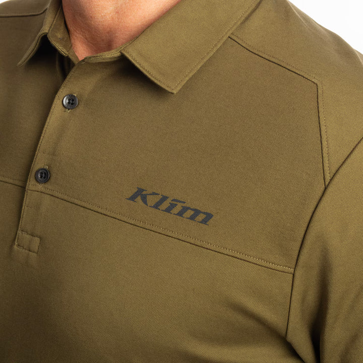 KLIM ATLAS POLO - DARK OLIVE