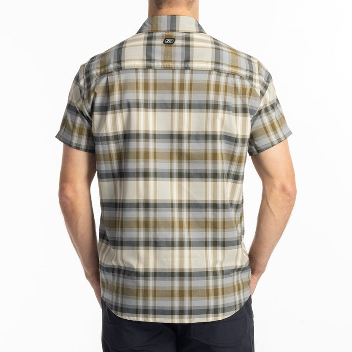 KLIM NERO STRETCH SHIRT - MONUMENT - DARK OLIVE