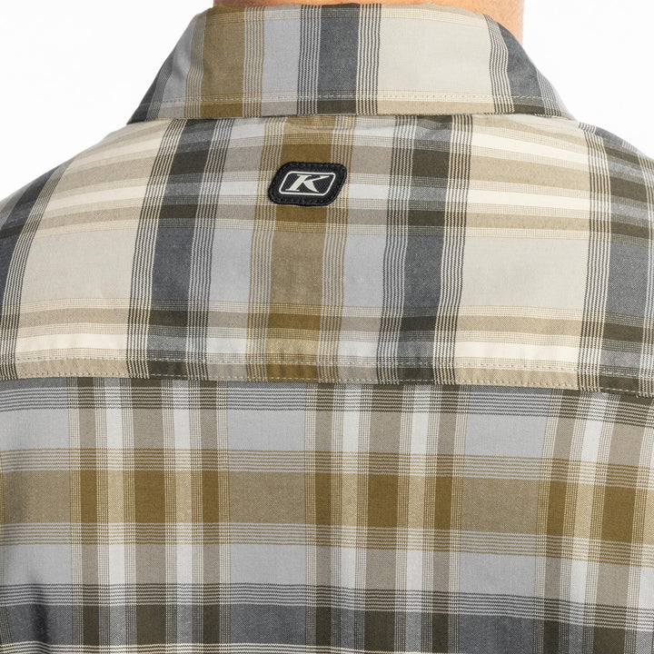 KLIM NERO STRETCH SHIRT - MONUMENT - DARK OLIVE
