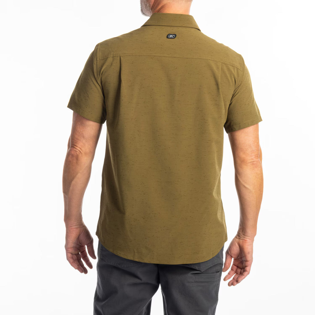 KLIM COLTER BAY STRETCH SHIRT - DARK OLIVE