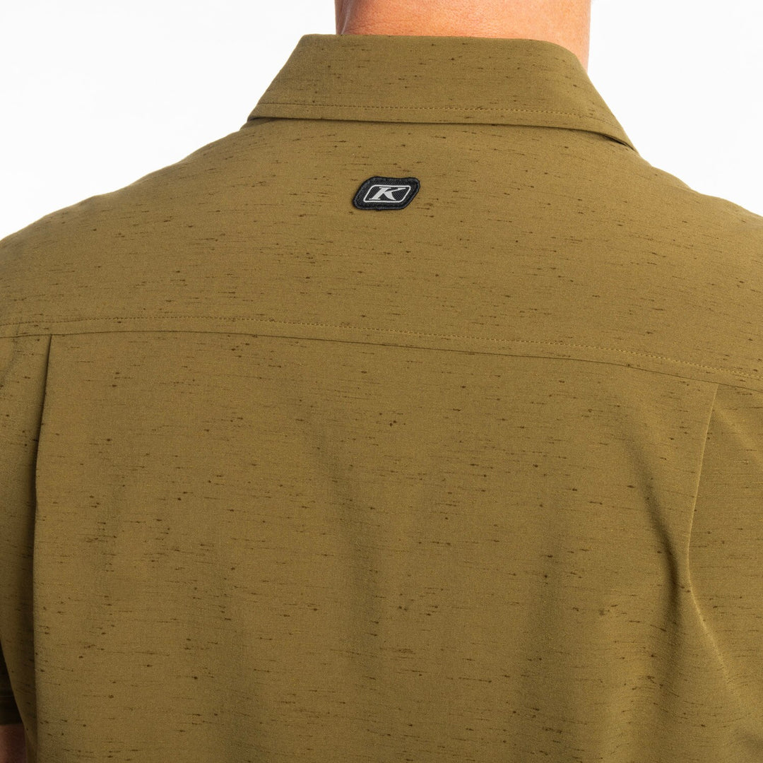 KLIM COLTER BAY STRETCH SHIRT - DARK OLIVE