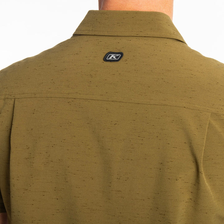 KLIM COLTER BAY STRETCH SHIRT - DARK OLIVE