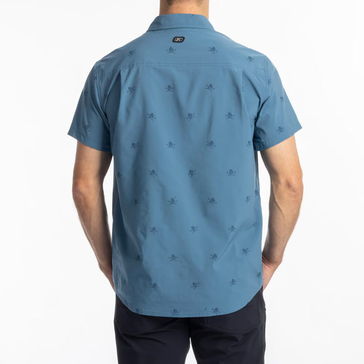 KLIM PETROL STRETCH SHIRT -BLUE FUSION