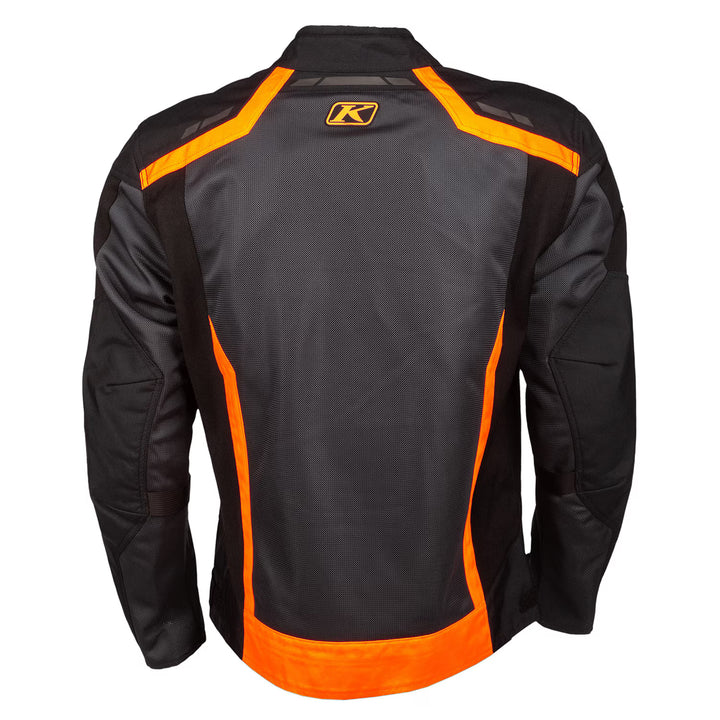 KLIM INDUCTION JACKET - BLACK - STRIKE ORANGE
