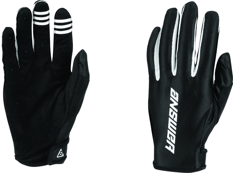 Answer Ascent Glove Black/White Youth