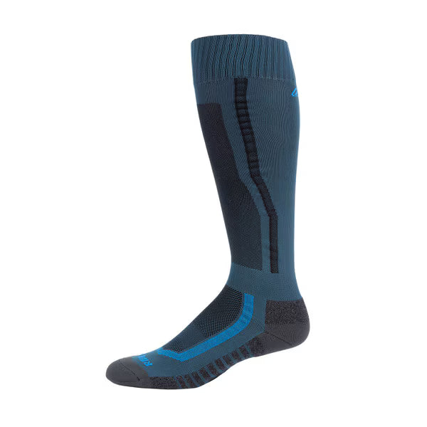 KLIM AGGRESSOR VENTED SOCK - PETROL - BLACK