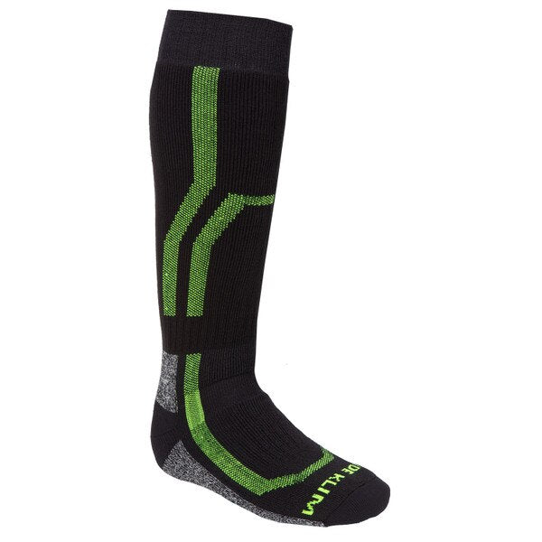 KLIM AGGRESSOR SOCK 3.0 - BLACK - HI-VIS