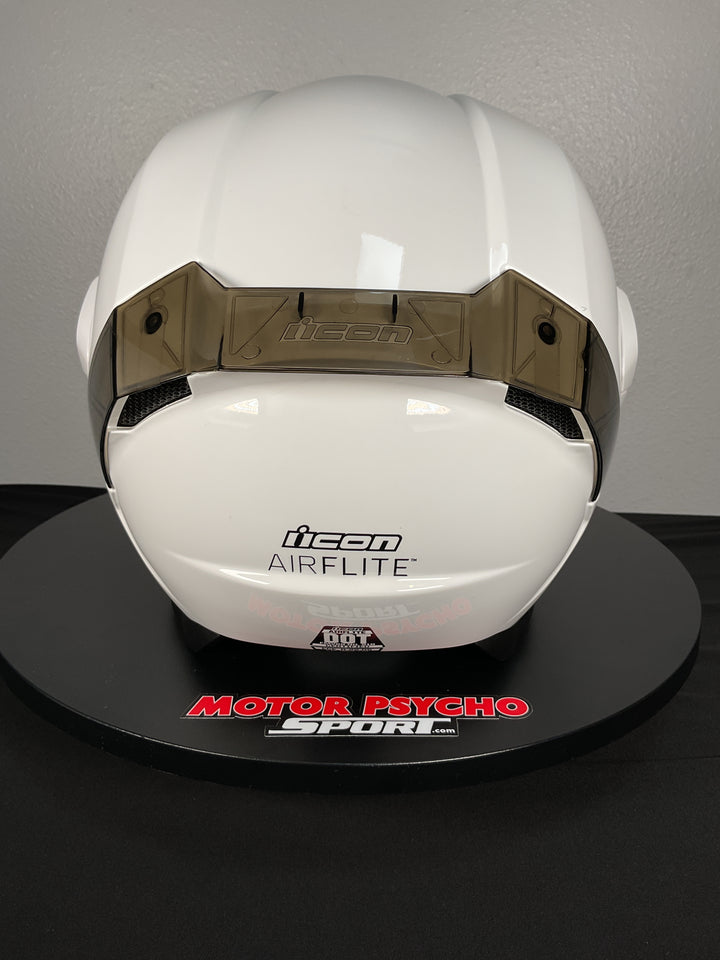 Icon Airflite Helmet - Size Small -  Gloss White - Used Like New