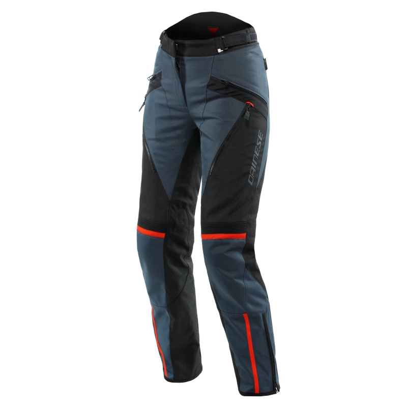 Dainese Tempest 3 Lady D-Dry Pants Ebony/Black/Lava-Red
