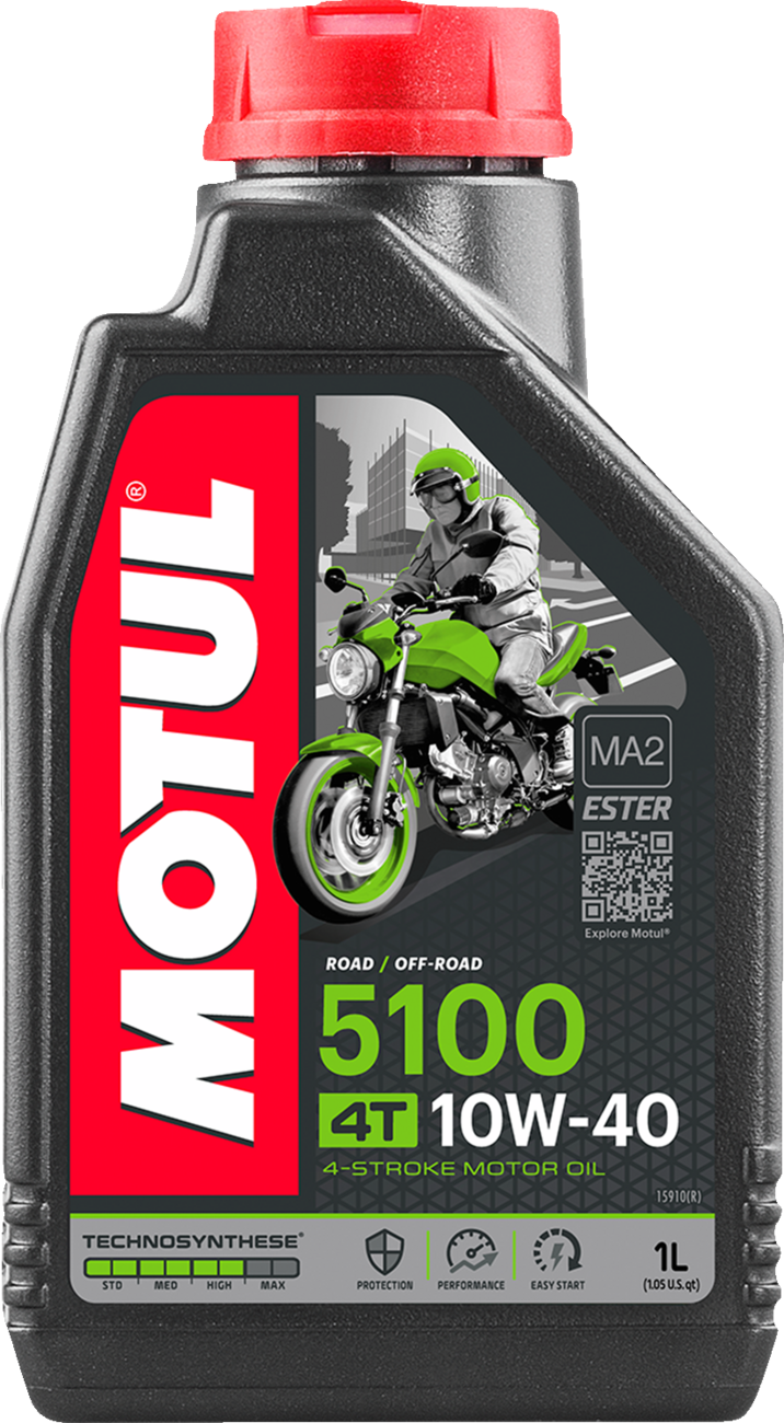Motul 5100 4T Synthetic Blend Oil - 10W40 1L