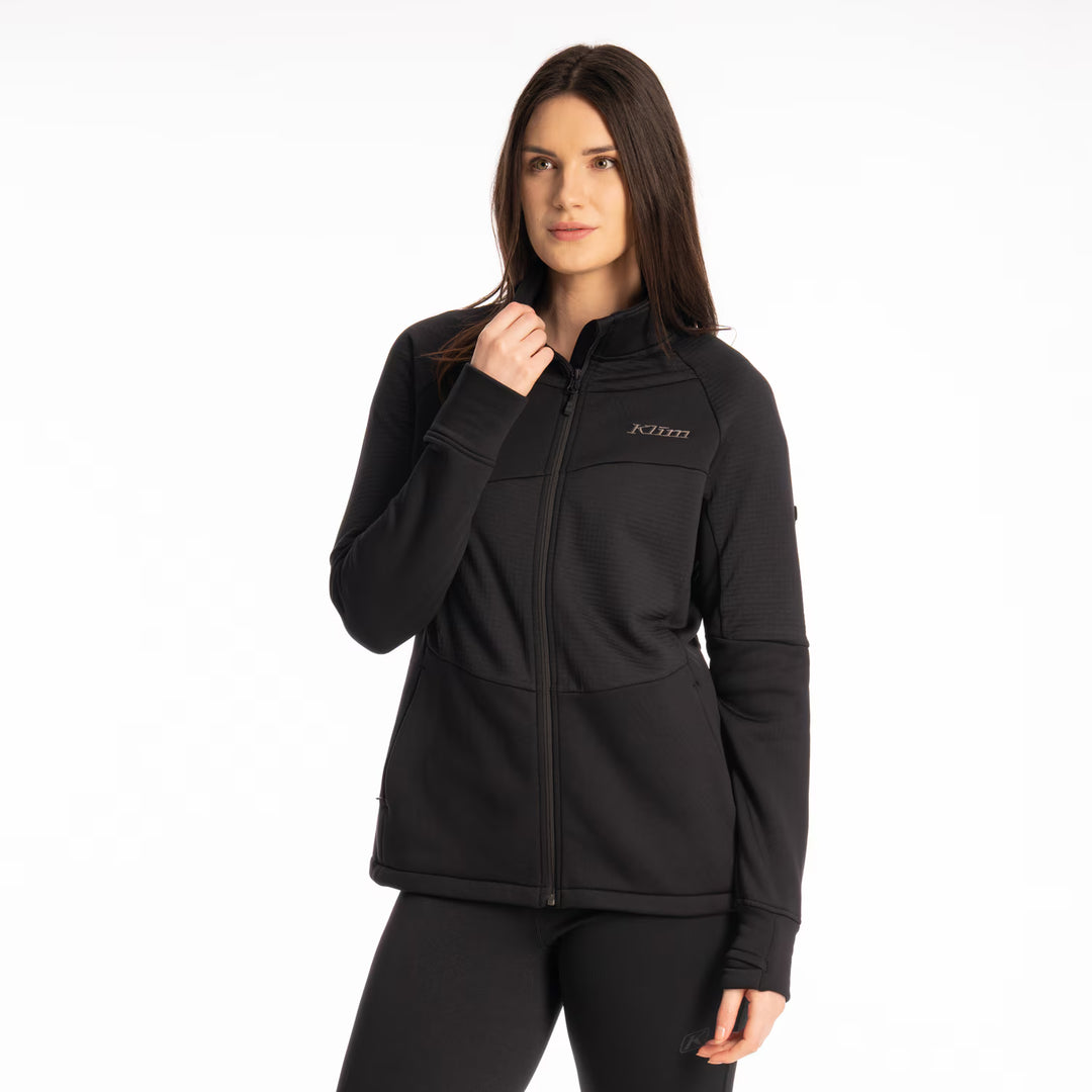 KLIM SWAN VALLEY FLEECE JACKET - BLACK