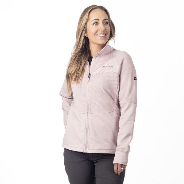 KLIM SWAN VALLEY FLEECE JACKET - BURNISHED LILAC