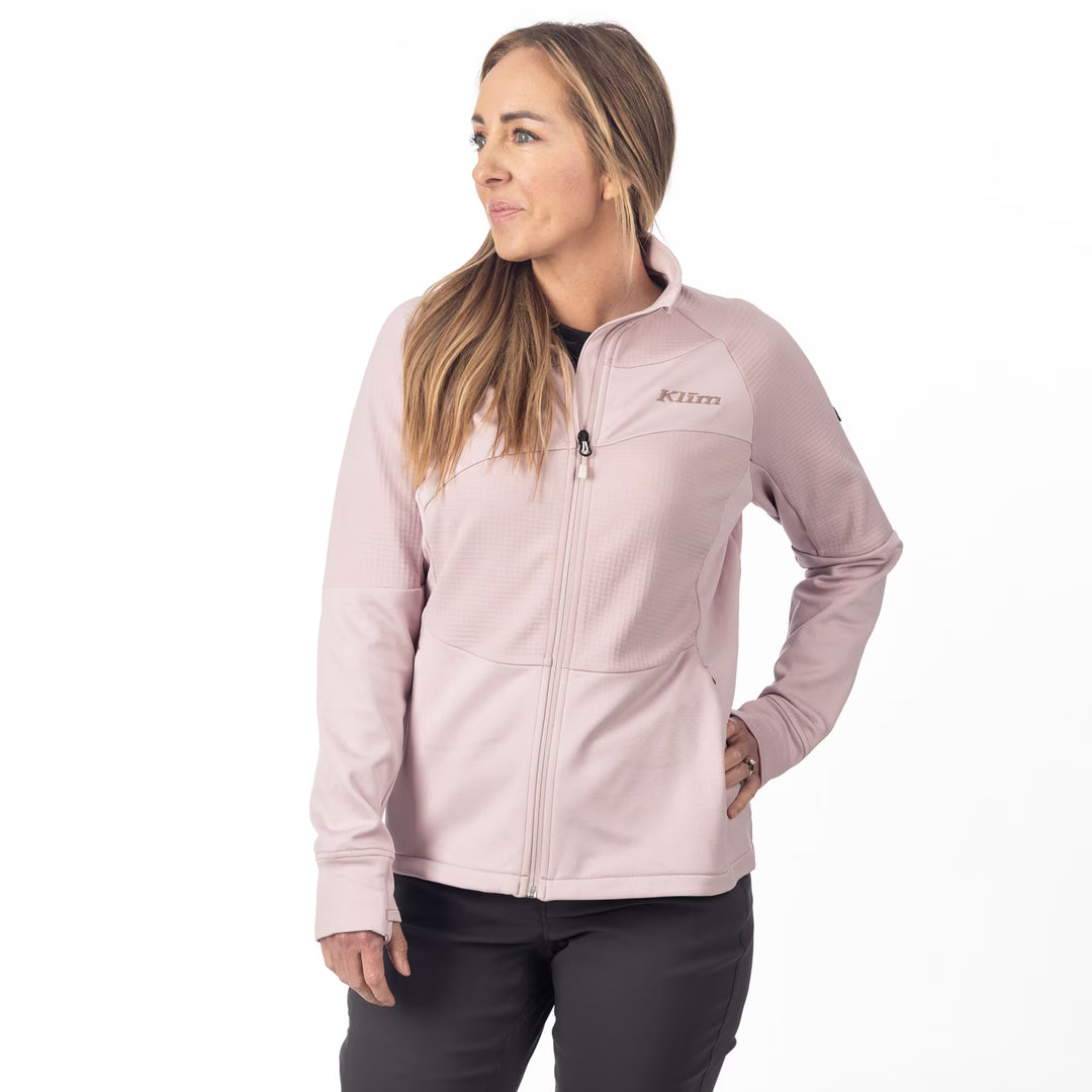 KLIM SWAN VALLEY FLEECE JACKET - BURNISHED LILAC
