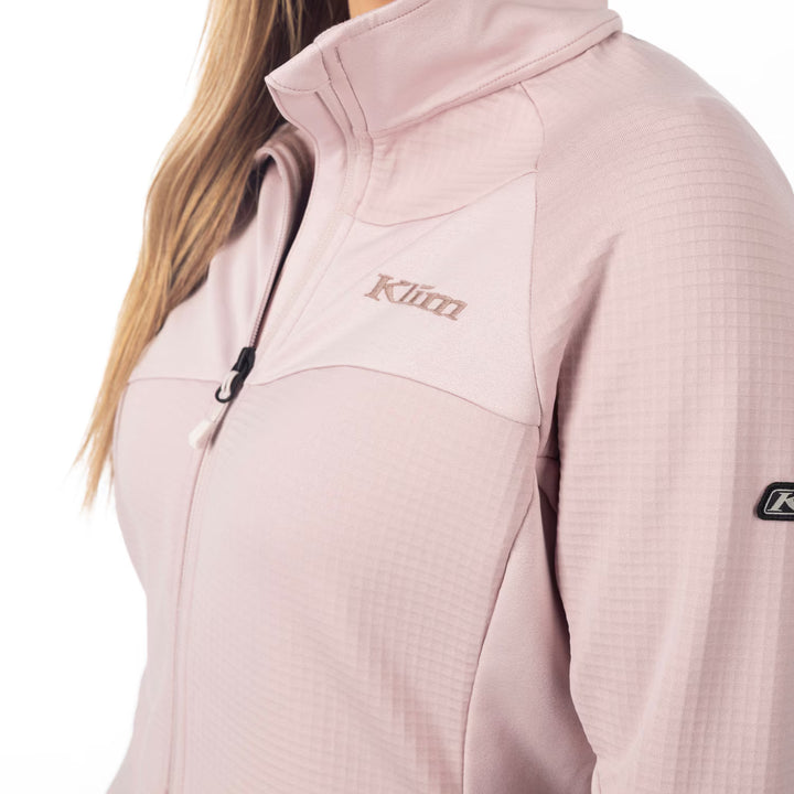 KLIM SWAN VALLEY FLEECE JACKET - BURNISHED LILAC
