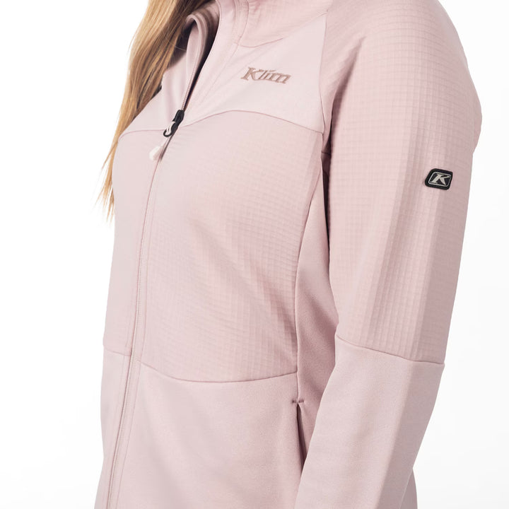 KLIM SWAN VALLEY FLEECE JACKET - BURNISHED LILAC