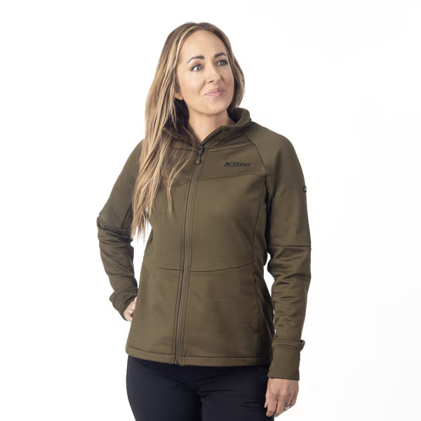 KLIM SWAN VALLEY FLEECE JACKET - DARK OLIVE
